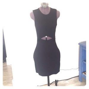 Black midi Express dress